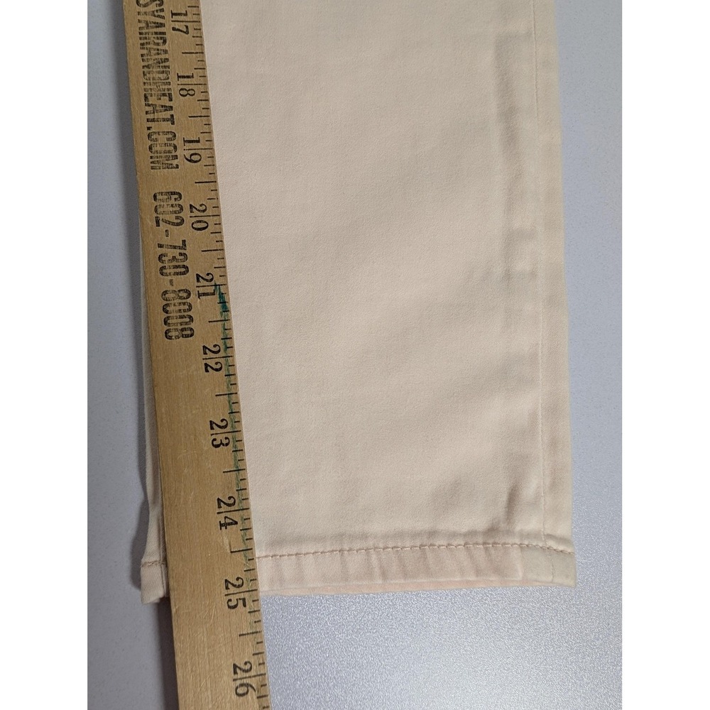 AG Adriano Goldschmied The Prima Crop Jeans Womens 29 Pink Mid Rise Stretch USA - Picture 12 of 14